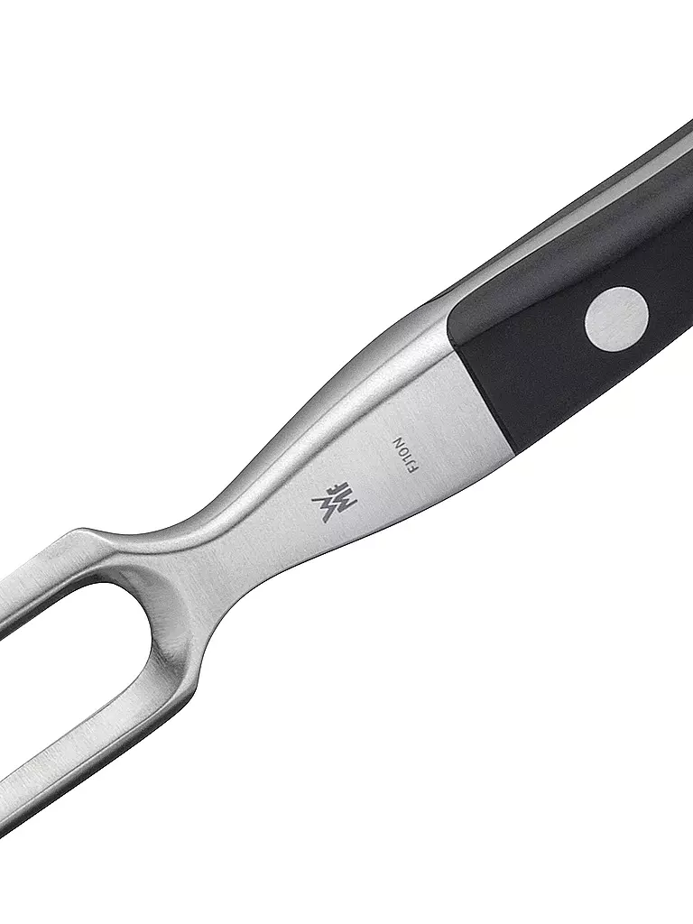 WMF | Fourchette à viande SPITZENKLASSE PLUS 12cm Cromargan Noir | Noir