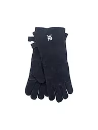 WMF | Gants de barbecue en cuir / Noir | Noir