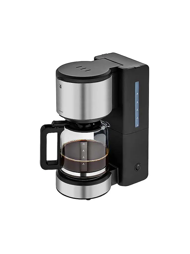 WMF | Machine à café filtre STELIO 10 tasses Cromargan verre | silber