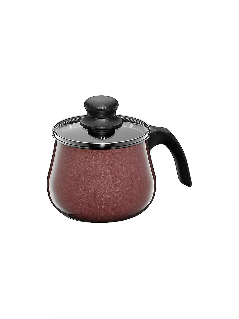 WMF | Mini-casserole Fusiontec Mineral avec couvercle en verre 14cm/1,7L Quartz Rose | Baie