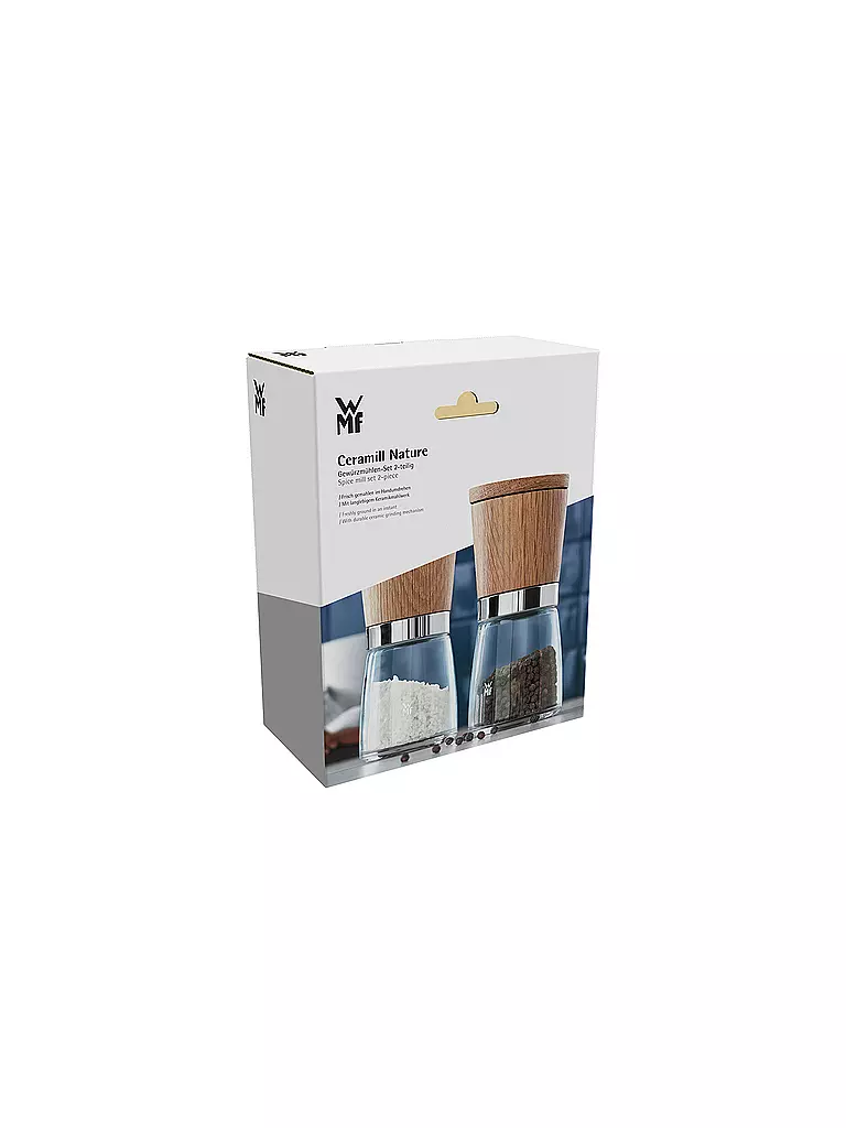 WMF | Nature Ceramill Ensemble de moulins à épices 2 pièces 13,8 cm | 