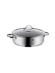 WMF | Sauteuse de service avec couvercle en verre 28 cm | Argent