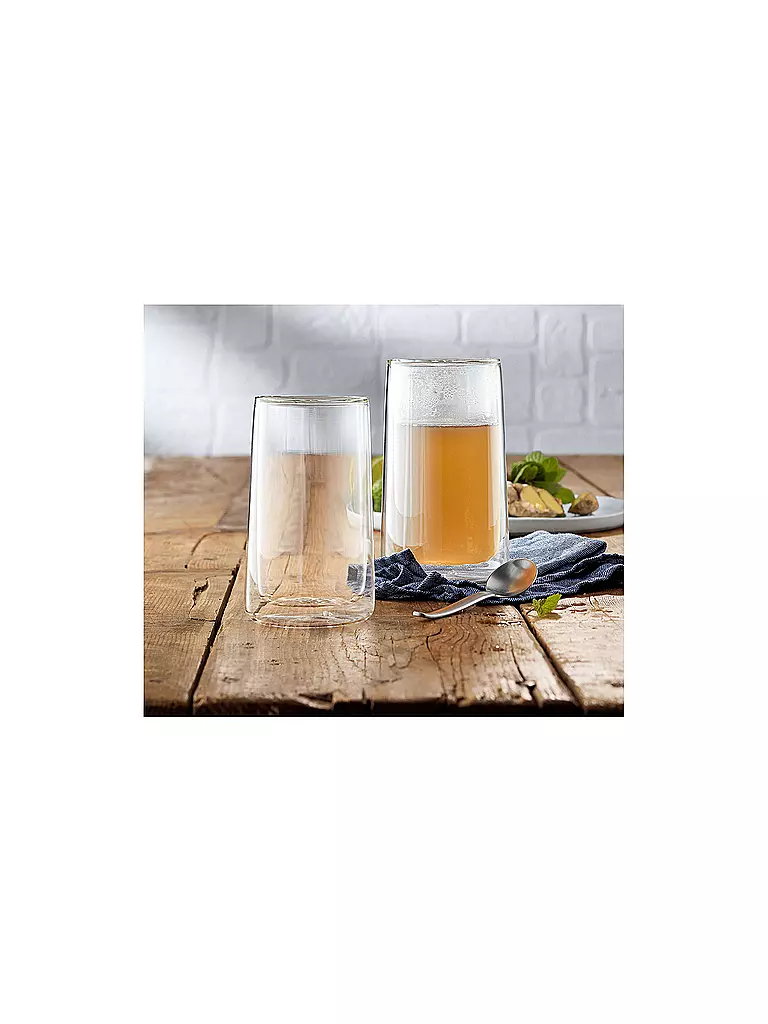 WMF | Set de 2 verres à thé SMARTTEA en verre borosilicate | Transparent