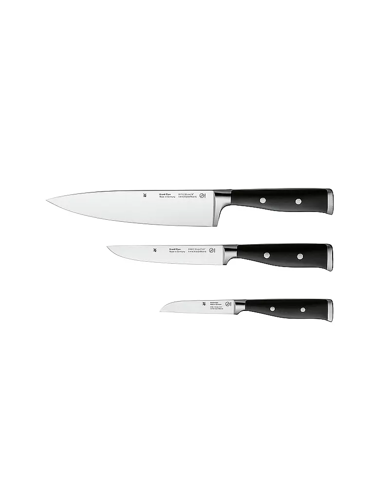 WMF | Set de 3 couteaux GRAND CLASS Cromargan/Noir | Noir