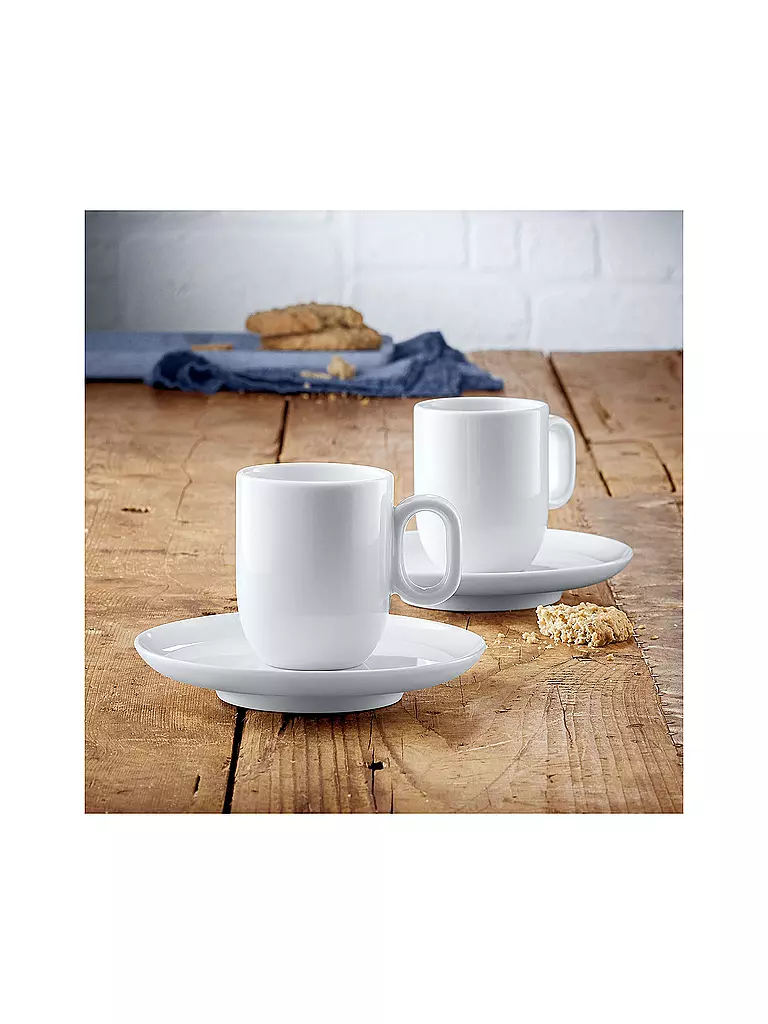 WMF | Set de 4 tasses à espresso BARISTA Blanc | Blanc