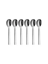 WMF | Set de 6 cuillères à expresso NUOVA 11cm Cromargan | Argent