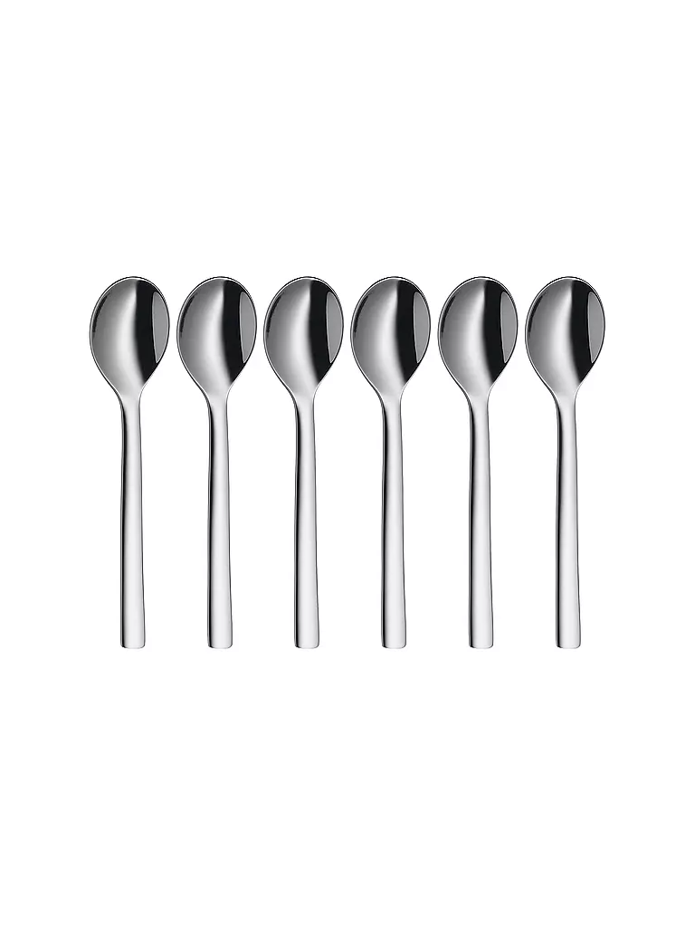 WMF | Set de 6 cuillères à expresso NUOVA 11cm Cromargan | silber