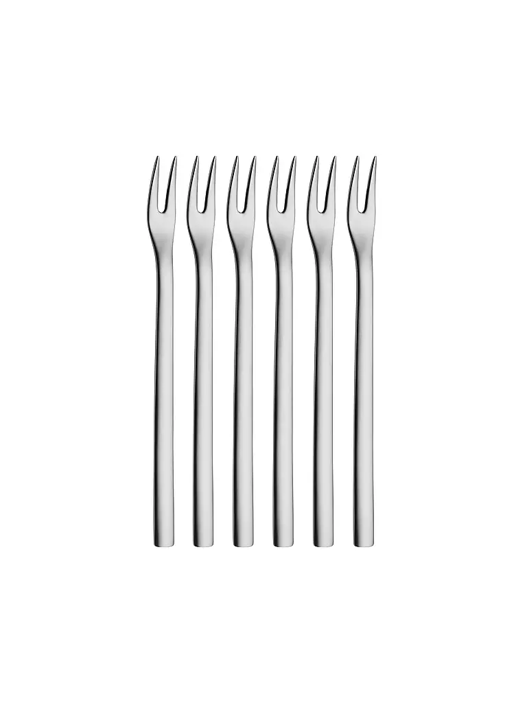 WMF | Set de 6 fourchettes à punch NUOVA Cromargan | Argent