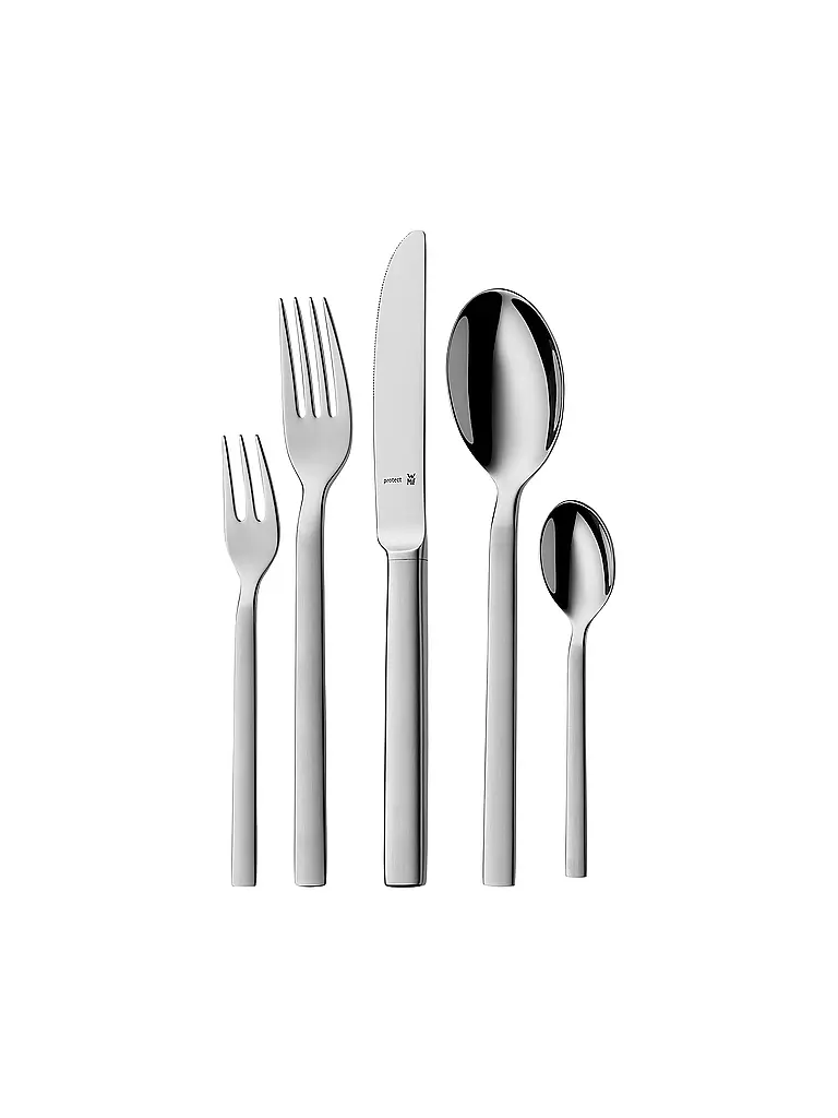 WMF | Set de couverts 30 pièces Lyric Plus Cromargan Protect | Argent