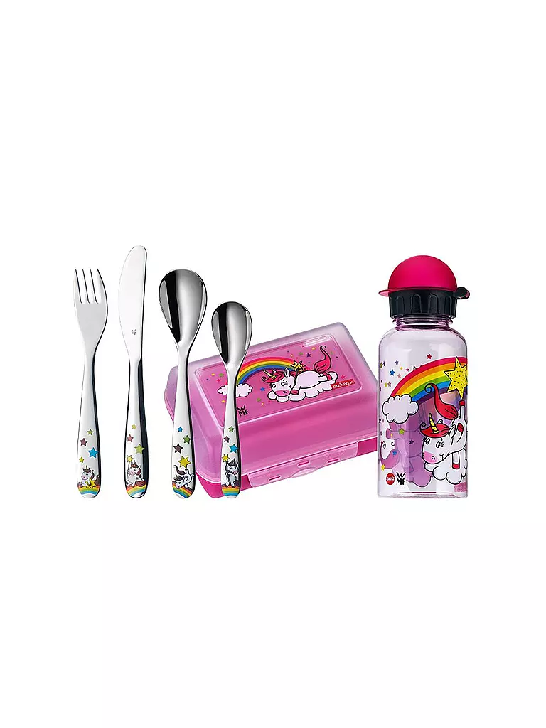 WMF | Set de couverts pour enfants, 6 pièces | Multicolore