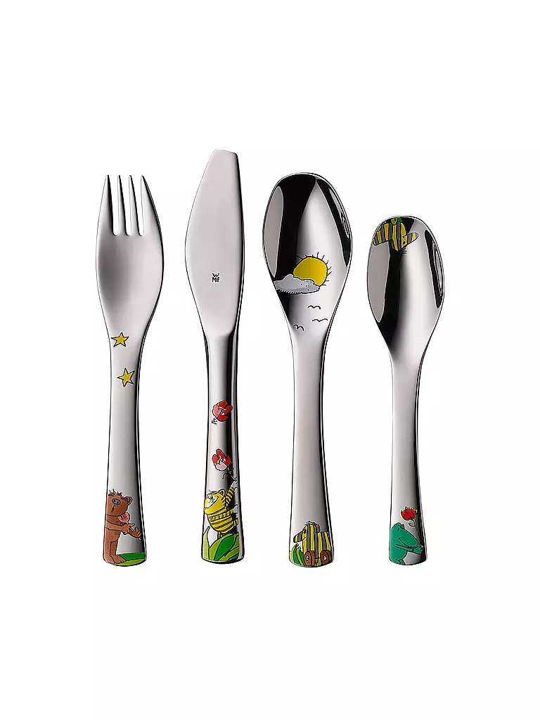 WMF | Set de couverts pour enfants Janosch, 4 pièces | silber