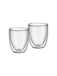 WMF | Set de verres thermo Cappuccino 2 pièces KULT Glas | Transparent