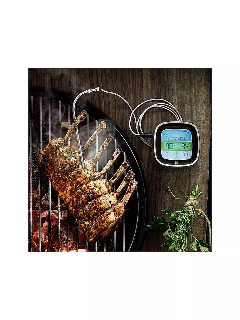 WMF | Thermomètre à viande numérique BBQ 18,5 cm | silber
