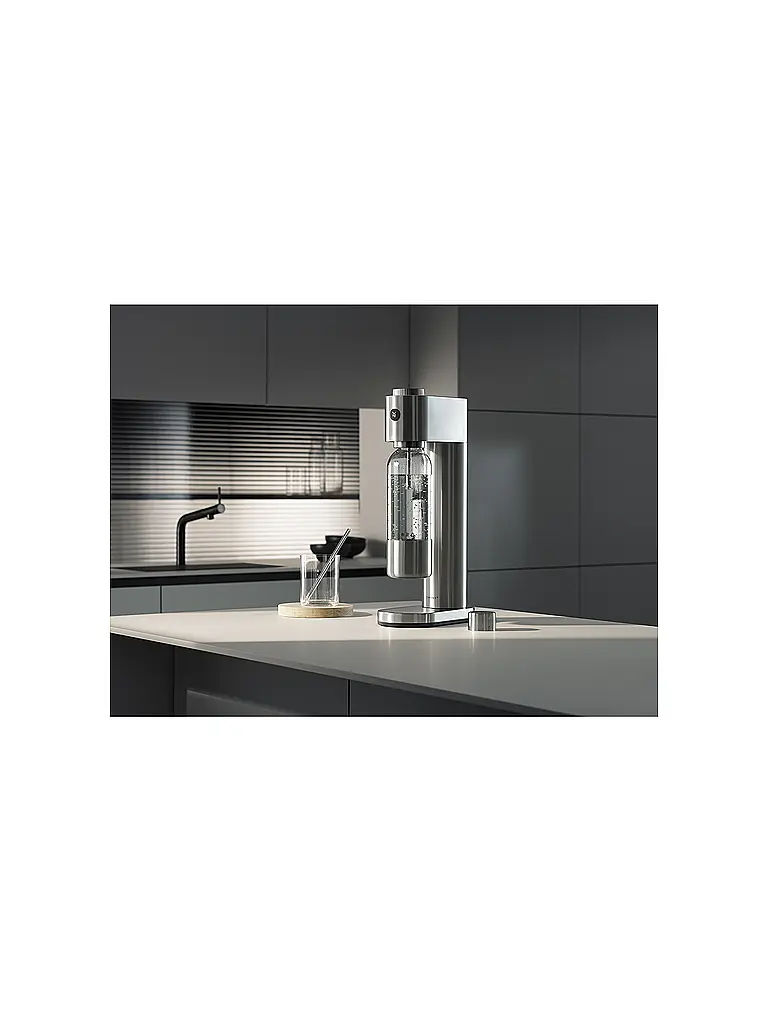 WMF | Wassersprudler Element One Soda - Stream Edelstahl | Argent