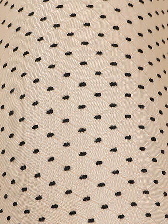 WOLFORD | Collant de contention CONTROL DOTS 20 fairly light / black