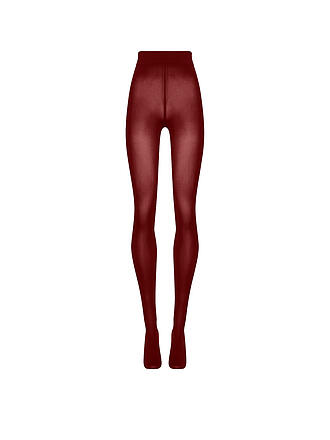 WOLFORD | Collant VELVET 66 DEN bordeaux
