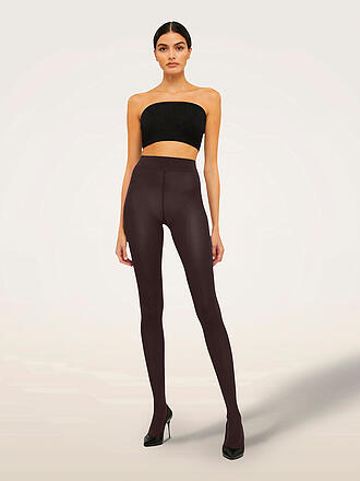 WOLFORD | Collant VELVET 66 DEN dark wood