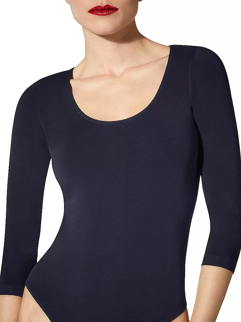 WOLFORD | Body TOKIO noir | Bleu foncé