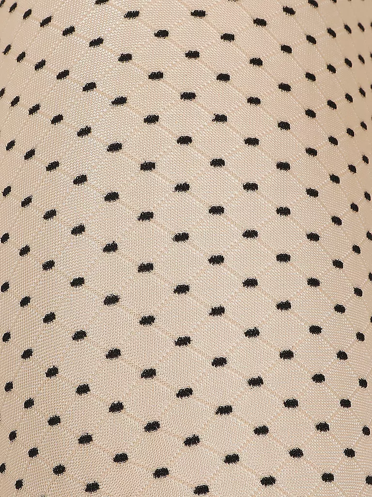 WOLFORD | Collant de contention CONTROL DOTS 20 fairly light / black | Beige