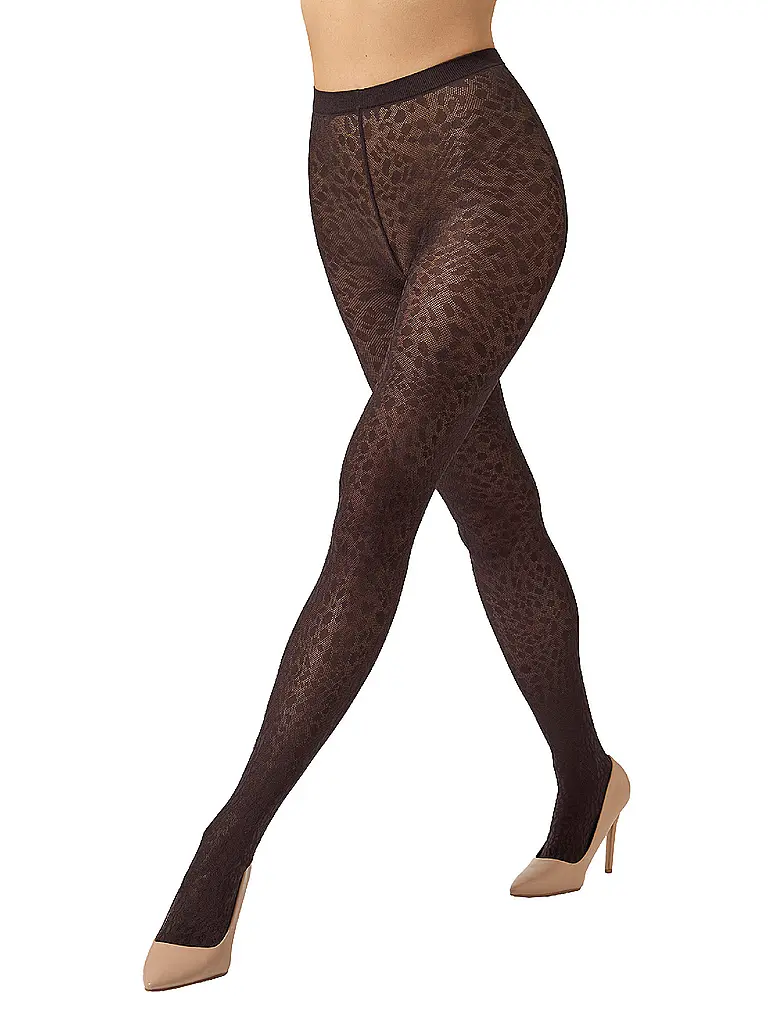 WOLFORD | Collant de mode PANTERA Dark Wood | 