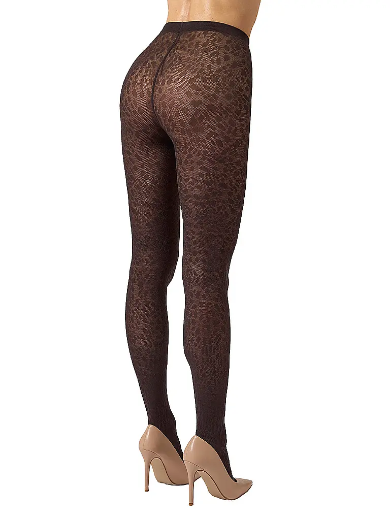 WOLFORD | Collant de mode PANTERA Dark Wood | 