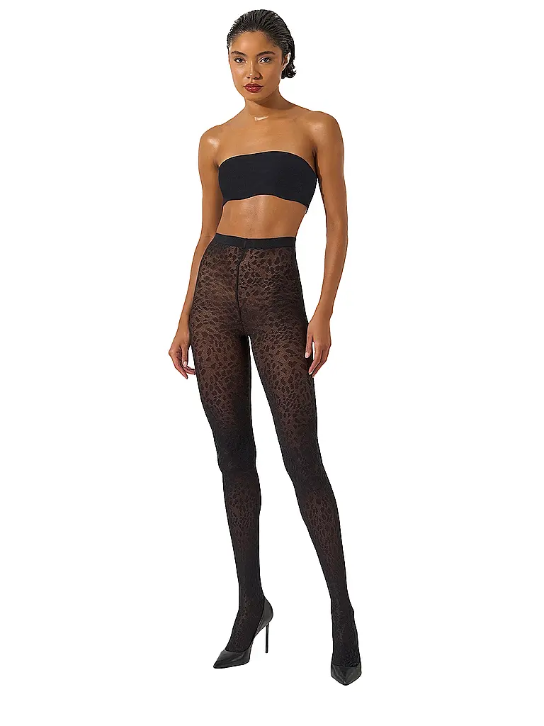 WOLFORD | Collant de mode PANTERA Noir | Noir