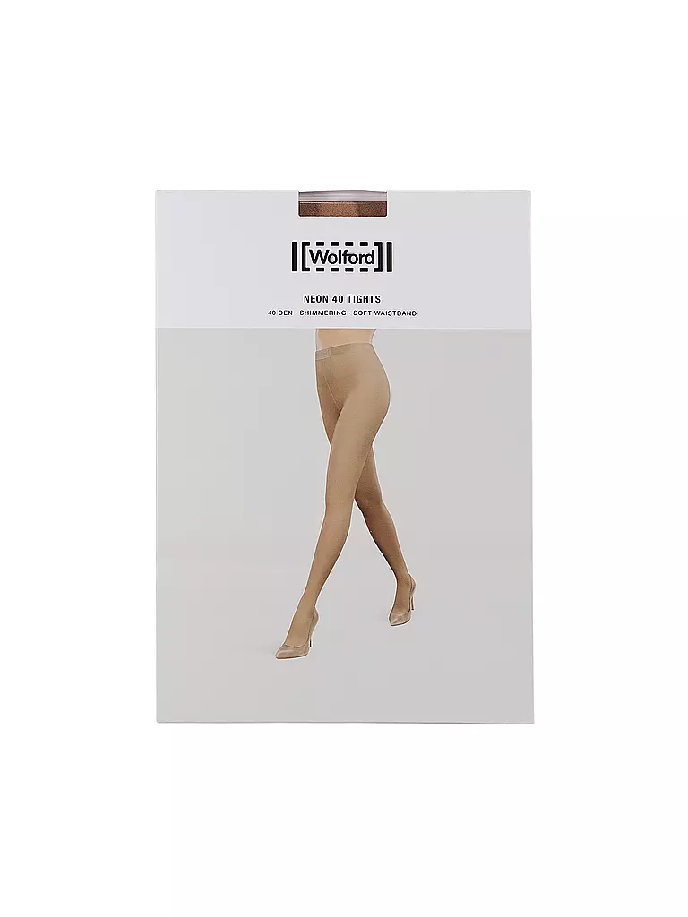 WOLFORD | Collant NEON 40 gobi | hellbraun