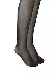 WOLFORD | Collant NEON 40 lot de 2 noir | Noir