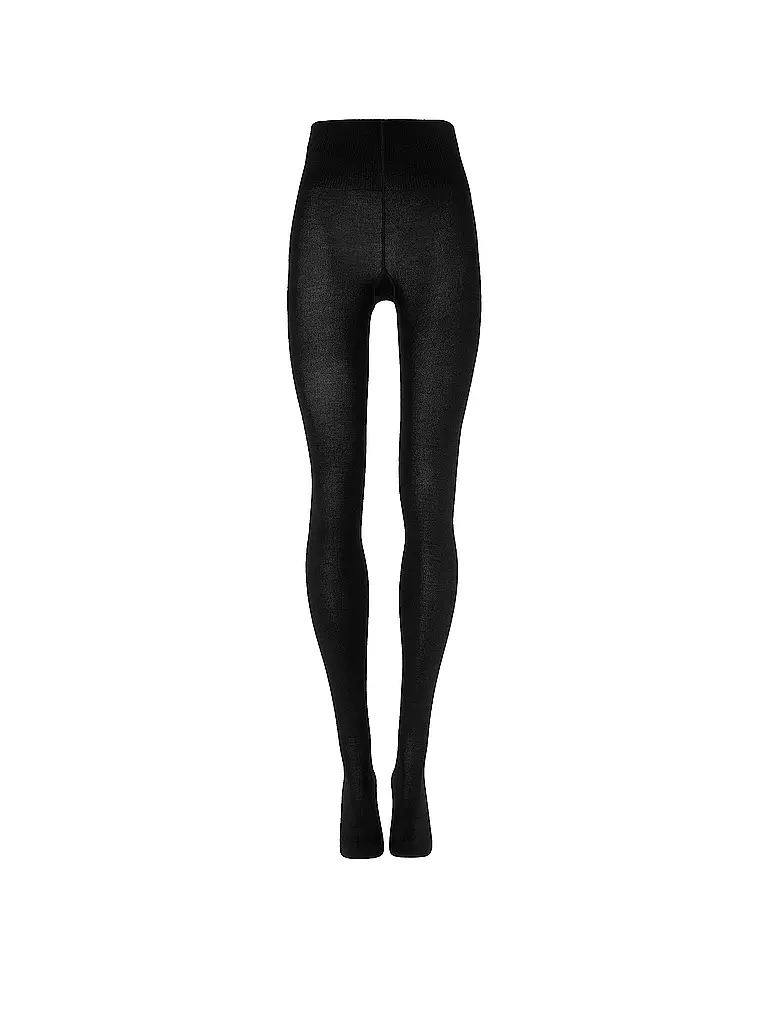 WOLFORD | Collant tricoté noir | Noir