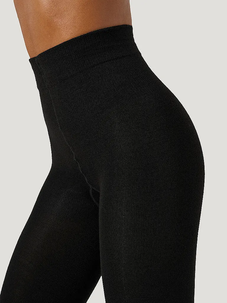 WOLFORD | Collant tricoté noir | Noir