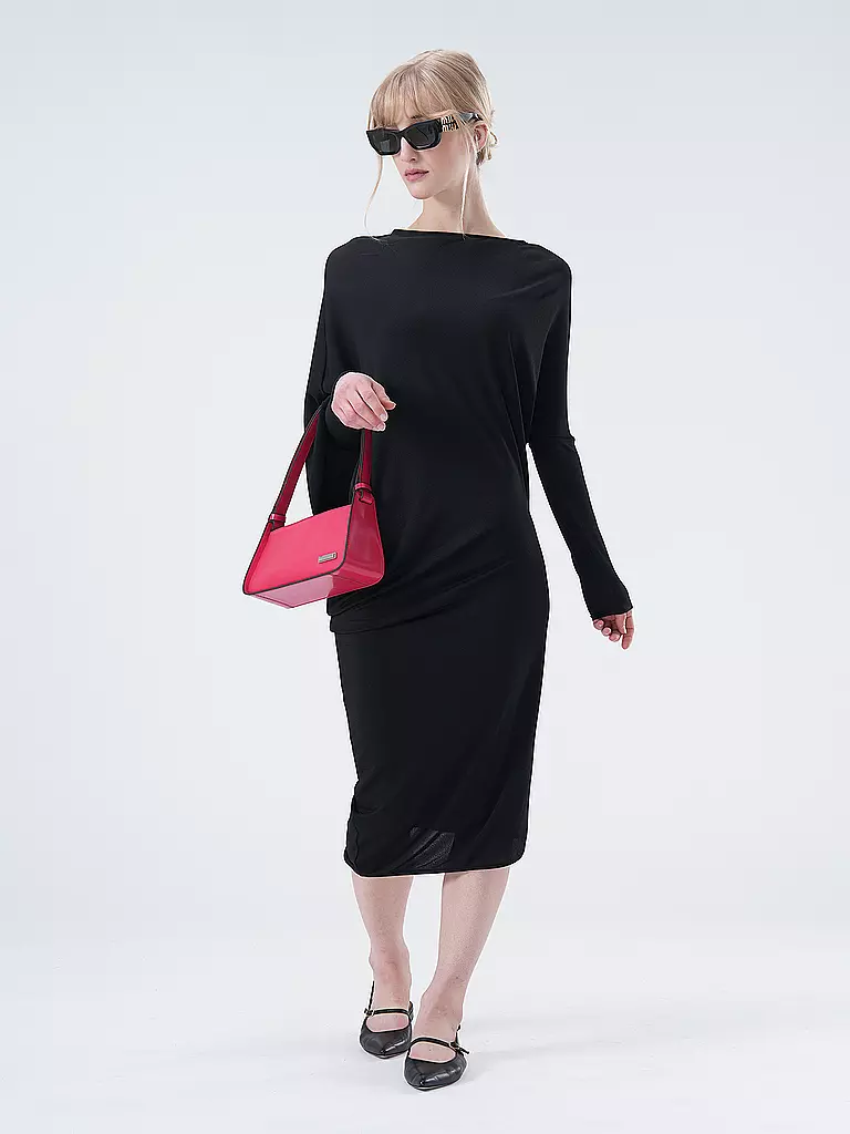 WOLFORD | Jerseykleid  | Noir