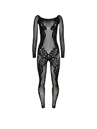 WOLFORD | Jumpsuit LACE TATTOO black | Noir