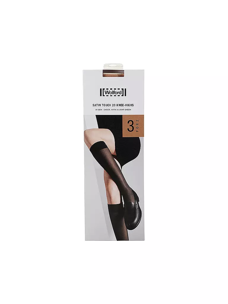 WOLFORD | Kniestrümpfe, lot de 3, gobi | 