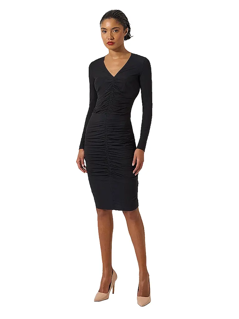 WOLFORD | Midi-jupe PURE | Noir