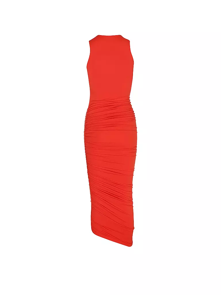 WOLFORD | Midikleid CRESCENT | Rouge