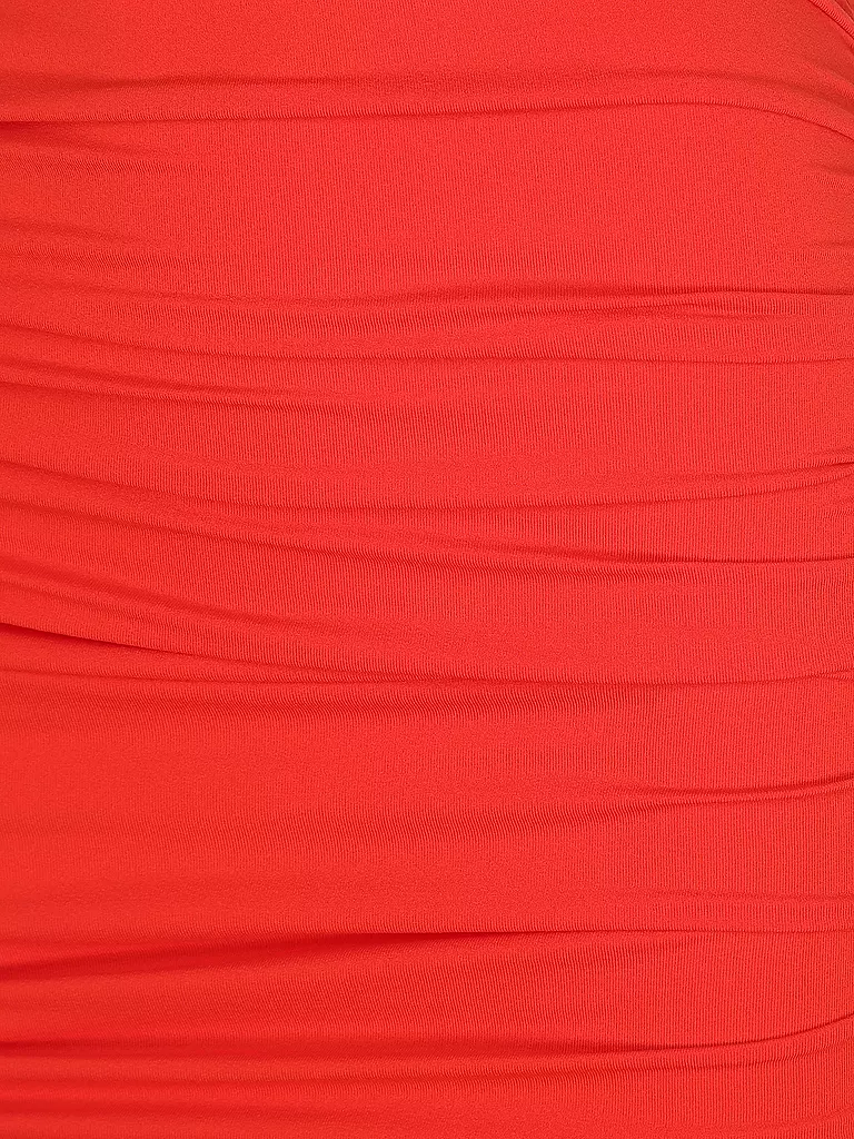 WOLFORD | Midikleid CRESCENT | Rouge