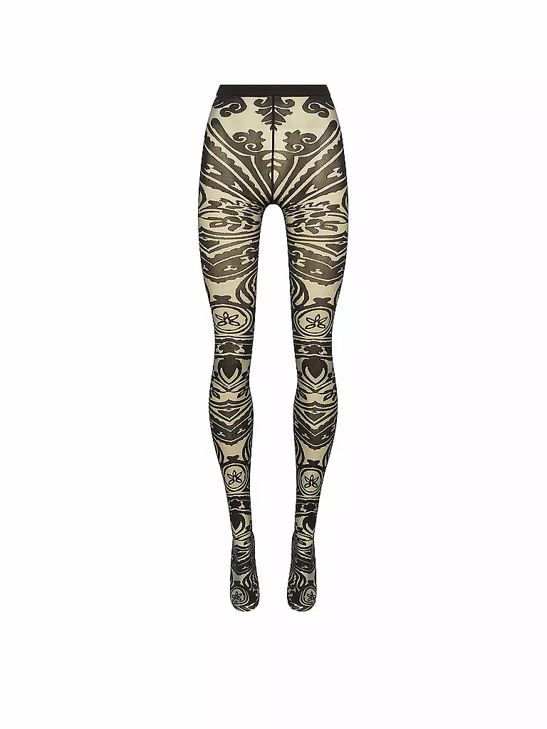 WOLFORD | Modestrumpfhose  WOLFORD x ETRO grey/black | Noir