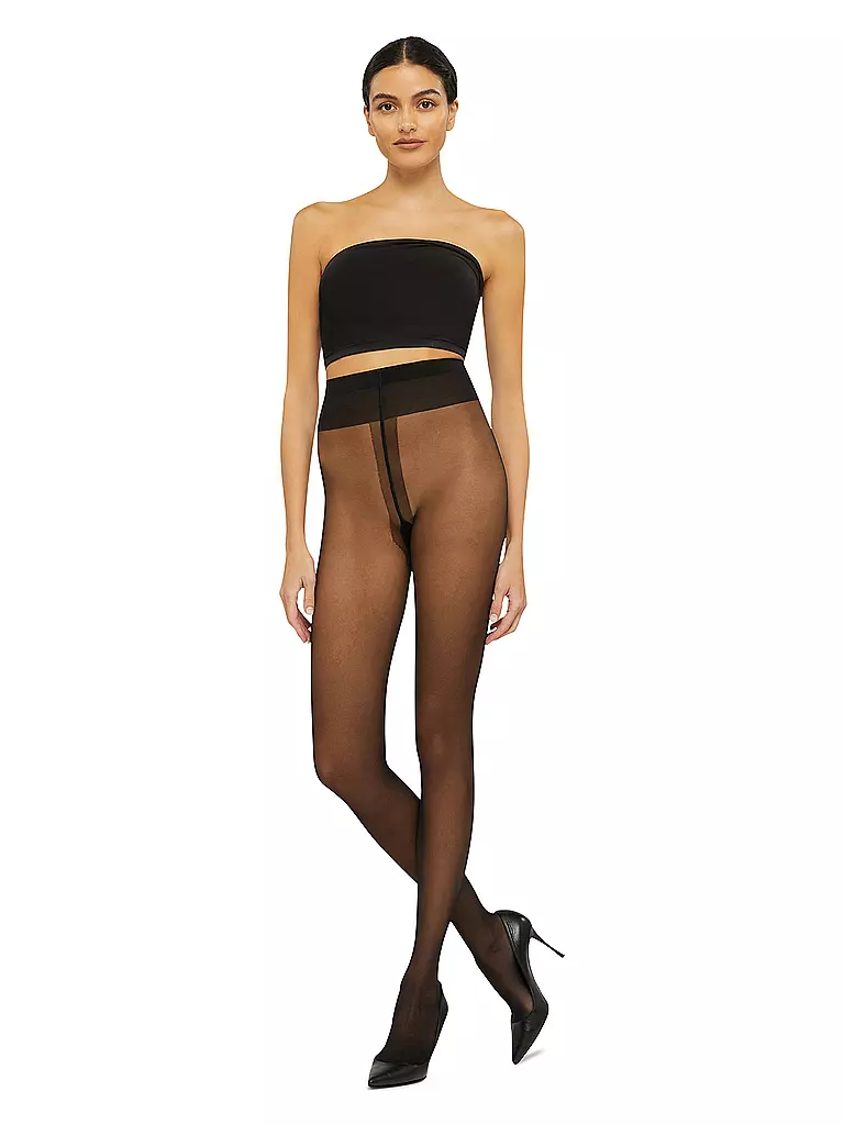 WOLFORD | Modestrumpfhose INDIVIDUAL 10 DEN black | Noir