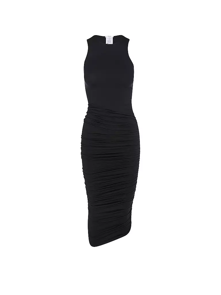 WOLFORD | Robe midi CRESCENT | Noir