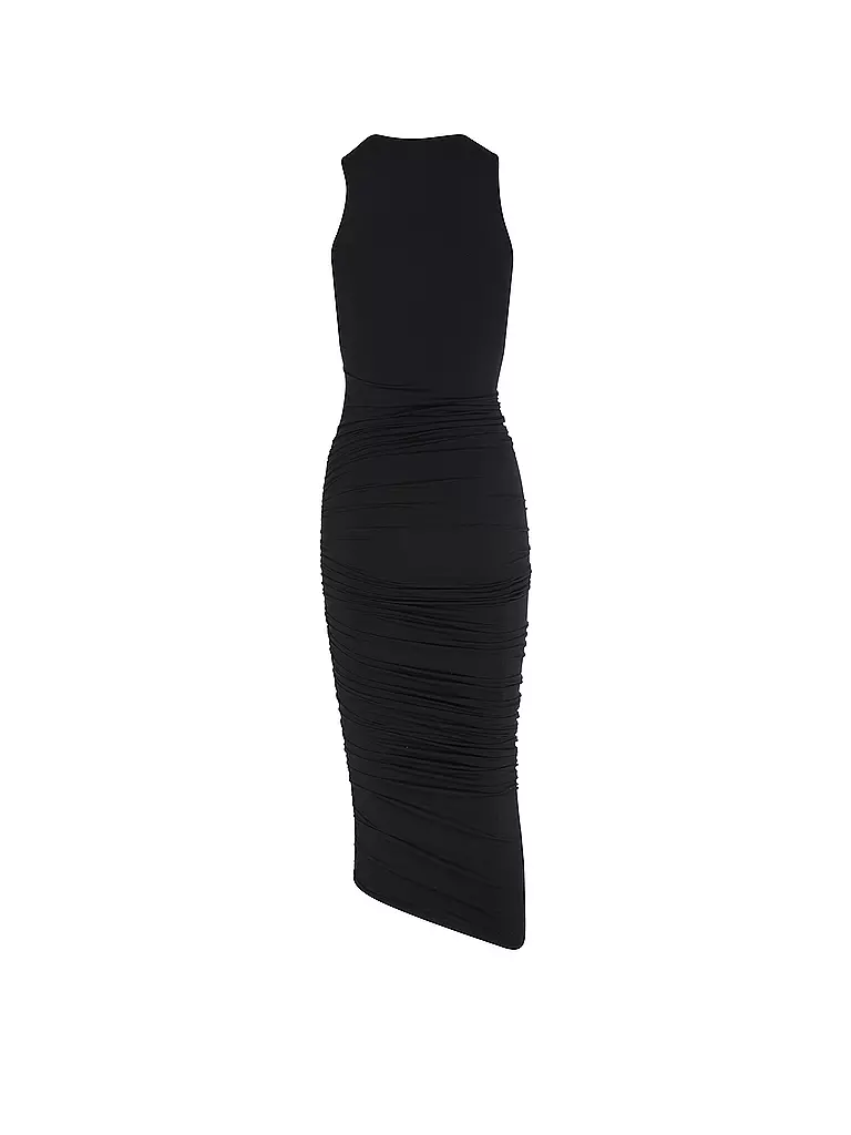 WOLFORD | Robe midi CRESCENT | Noir
