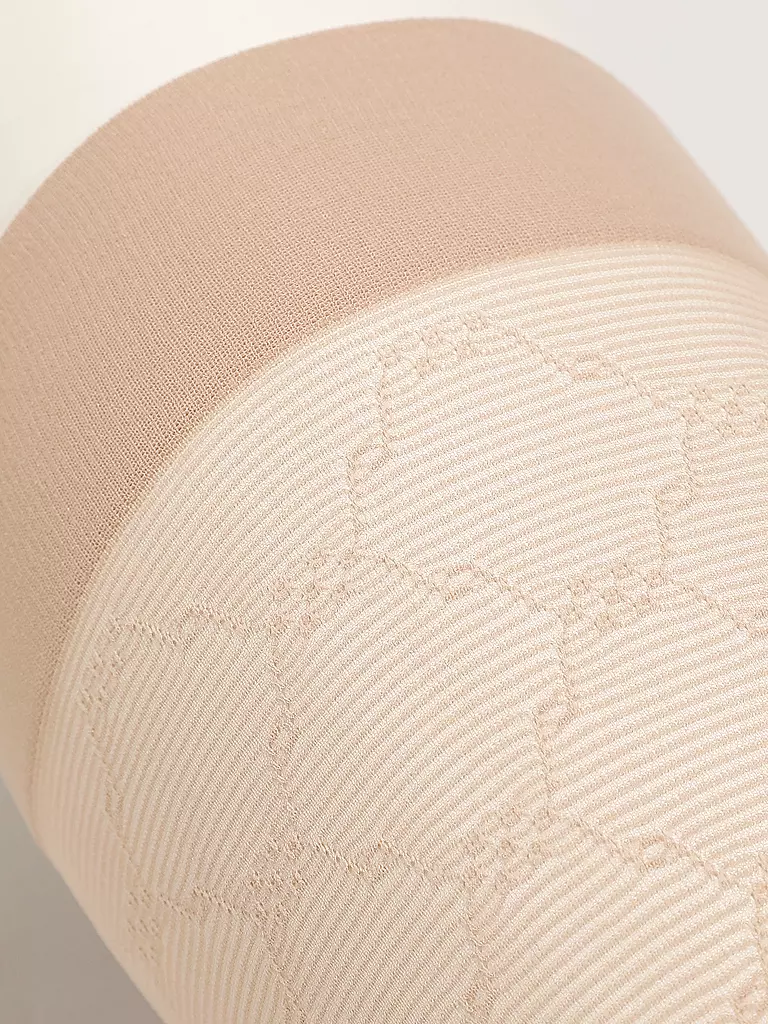 WOLFORD | Socquettes SHEER PATTERN 30 DEN fairly light | Marron clair