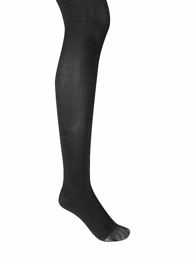 WOLFORD | Strumpfhose SHINY SHEER black/pewter | Gris