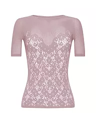WOLFORD | T-Shirt FLOWER LACE | Rose