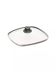 WOLL | Couvercle en verre carré 28x28cm | Transparent