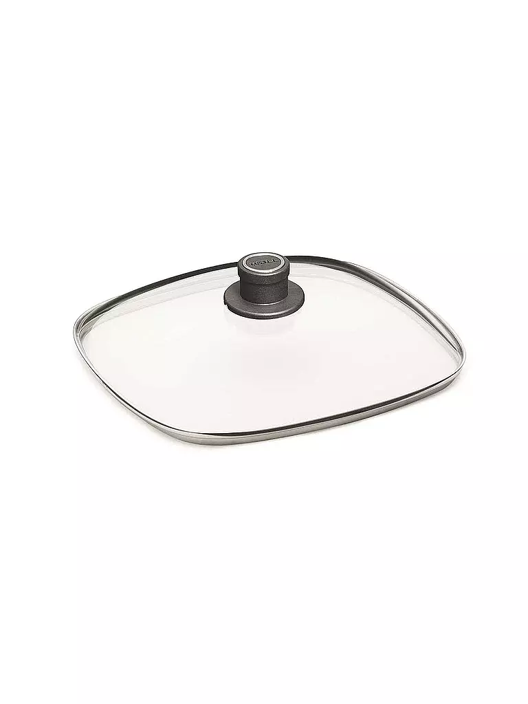 WOLL | Couvercle en verre carré 28x28cm | transparent