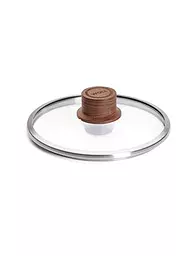 WOLL | Couvercle en verre ECO-LOGIC 18cm verre/bois | Transparent
