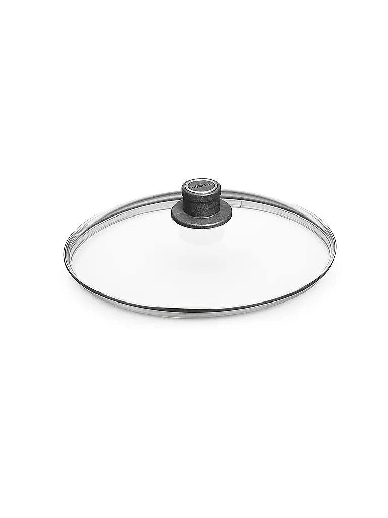 WOLL | Couvercle en verre rond 30 cm | Transparent