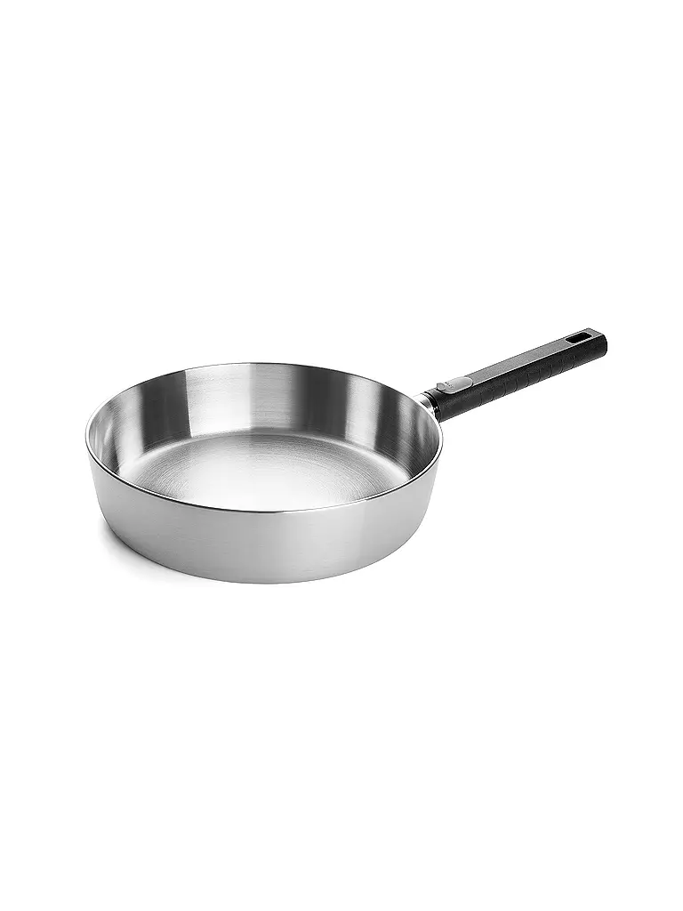 WOLL | Hochrandpfanne LOGIC STEEL 28cm/7cm Edelstahl | Argent