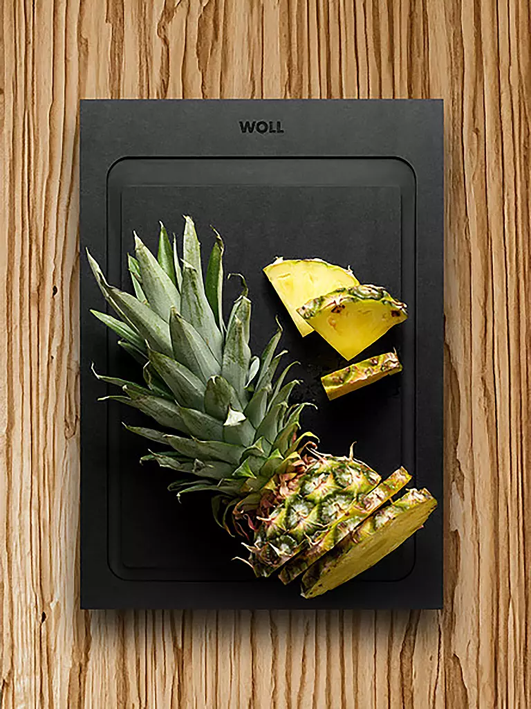 WOLL | Planche à découper CUT and SERVE 35x25cm Noir | 