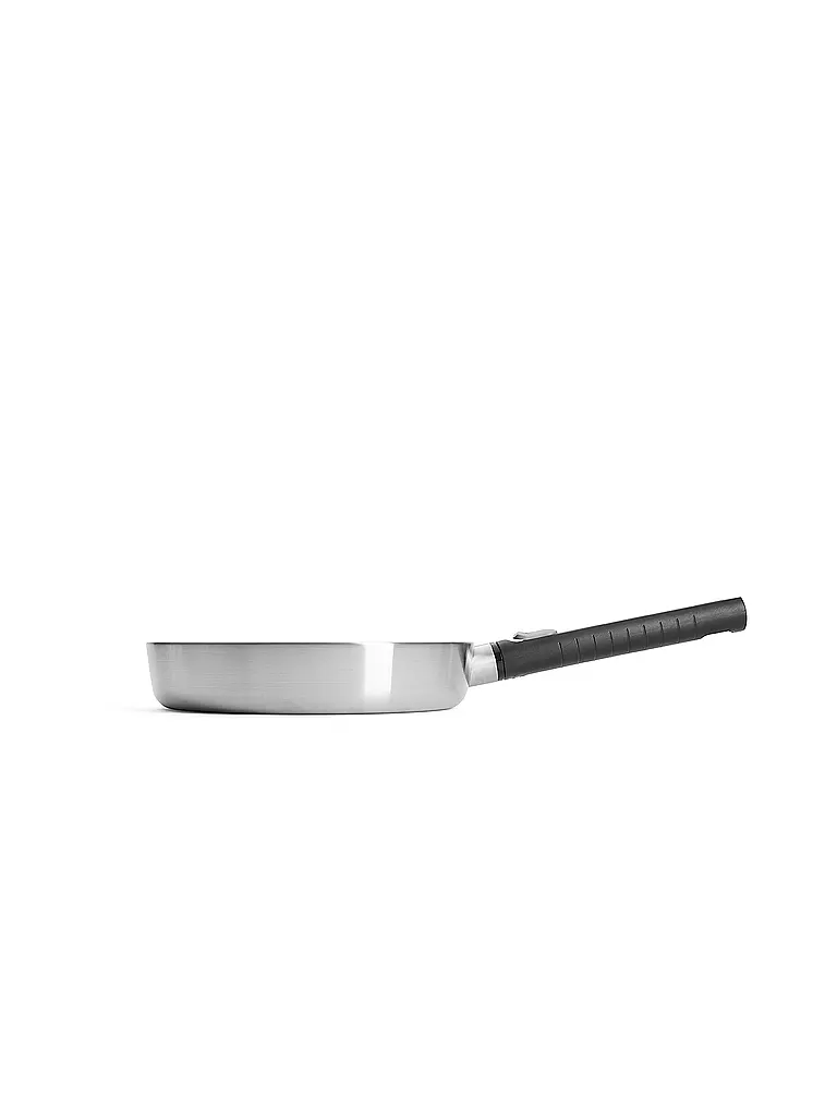 WOLL | Poêle à frire LOGIC STEEL 24cm/5cm en acier inoxydable | Argent